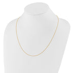Leslie's 10K Adjustable 1mm Singapore Chain - Image 4
