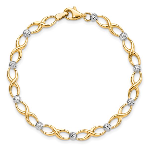 Leslie's 10K Two-tone D/C Bracelet - Image 4