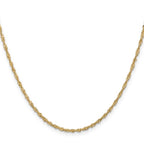 Leslie's 10k 1.7 mm Singapore Chain - Image 2