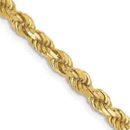 Leslie's 10K 3.5mm Diamond-Cut Rope Chain