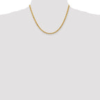 Leslie's 10K 4mm Diamond-Cut Rope Chain - Image 4