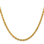 Leslie's 10K 4mm Diamond-Cut Rope Chain - Image 2