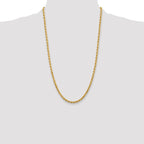 Leslie's 10K 4mm Diamond-Cut Rope Chain - Image 4