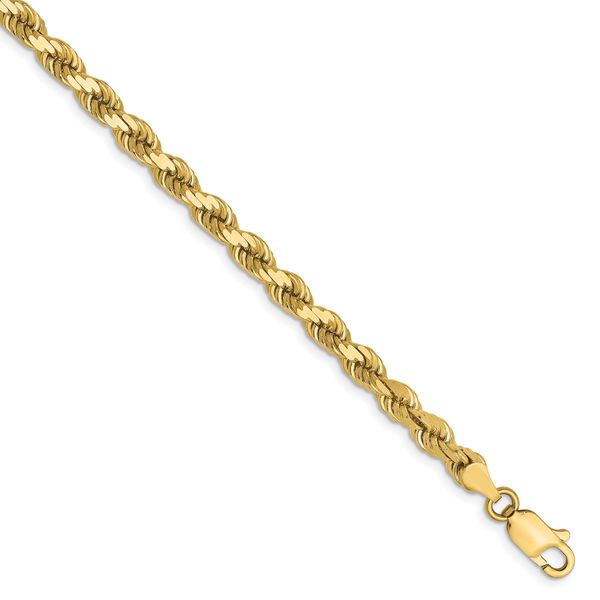 Leslie's 10K 4mm Diamond-Cut Rope Chain