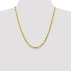 Leslie's 10K 4.5mm Diamond-Cut Rope Chain - Image 4