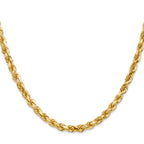 Leslie's 10K 4.5mm Diamond-Cut Rope Chain - Image 2