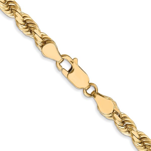 Leslie's 10K 4.5mm Diamond-Cut Rope Chain - Image 3