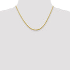 Leslie's 10K 2.75mm Diamond-Cut Lightweight Rope Chain - Image 4