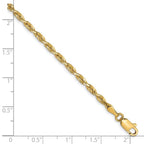 Leslie's 10K 2.75mm Diamond-Cut Lightweight Rope Chain - Image 2