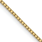 Leslie's 10K .95mm Sparkle Octagonal Box Chain