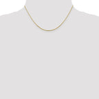 Leslie's 10K .95mm Sparkle Octagonal Box Chain - Image 4