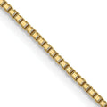 Leslie's 10K .95mm Sparkle Octagonal Box Chain