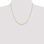 Leslie's 10K .95mm Sparkle Octagonal Box Chain - Image 4
