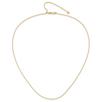 Leslie's 10K Adjustable .8mm Wheat Chain - Image 4