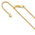 Leslie's 10K Adjustable 1.35mm Wheat Chain