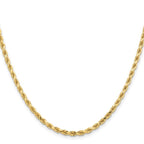 Leslie's 10K 3.25mm Diamond-Cut Rope Chain - Image 2
