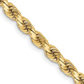 Leslie's 10K 3.75mm Diamond-Cut Rope Chain