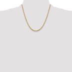Leslie's 10K 3.75mm Diamond-Cut Rope Chain - Image 4