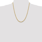 Leslie's 10K 3.75mm Diamond-Cut Rope Chain - Image 4