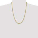 Leslie's 10K 3.75mm Diamond-Cut Rope Chain - Image 4