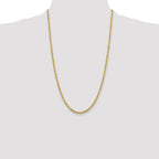 Leslie's 10K 3.75mm Diamond-Cut Rope Chain - Image 4