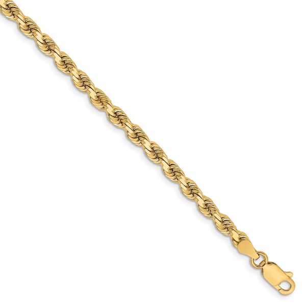 Leslie's 10K 3.75mm Diamond-Cut Rope Chain