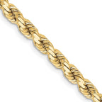 Leslie's 10K 4.25mm Diamond-Cut Rope Chain