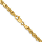 Leslie's 10K 4.25mm Diamond-Cut Rope Chain - Image 3