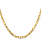 Leslie's 10K 4.25mm Diamond-Cut Rope Chain - Image 2