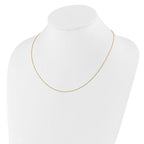 Leslie's 10K Adjustable 1mm D/C Cable Chain - Image 3