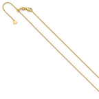 Leslie's 10K Adjustable 1.1mm D/C Cable Chain - Image 2