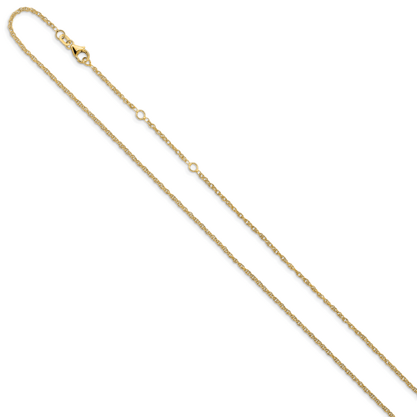 Leslie's 10k 1.5mm Loose Rope 1in+1in Adjustable Chain - Image 2