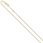 Leslie's 10k 1.1mm Flat Cable 1in+1in Adjustable Chain - Image 2