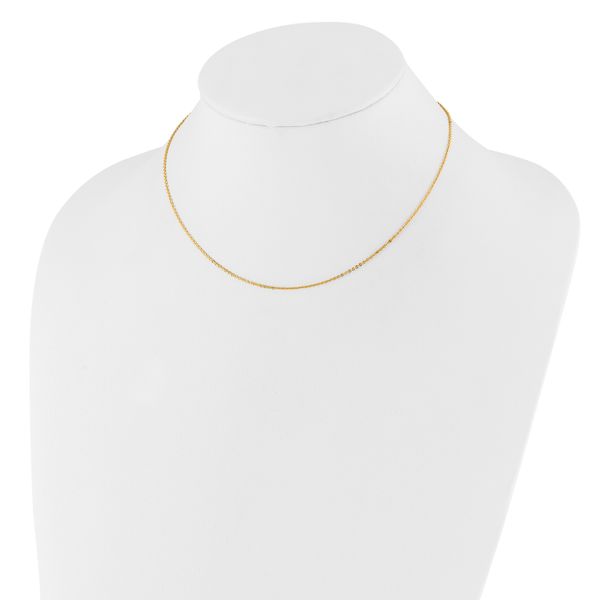 Leslie's 10k 1.1mm Flat Cable 1in+1in Adjustable Chain - Image 3