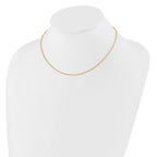 Leslie's 10k 1.4mm Round Cable 1in+1in Adjustable Chain - Image 3