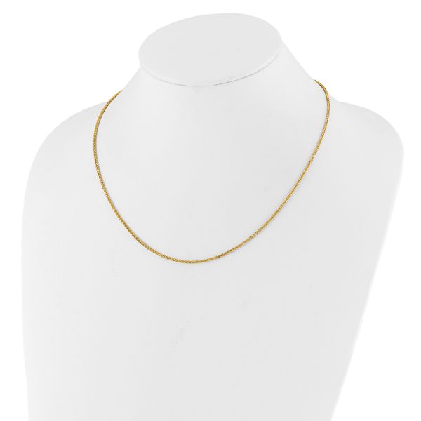 Leslie's 10k Adjustable 1.6mm Semi Solid Spiga Chain - Image 3