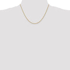 Leslie's 10k 1.6mm Solid Regular Rope Chain - Image 4