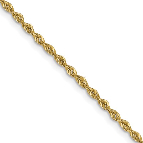 Leslie's 10k 1.6mm Solid Regular Rope Chain