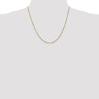 Leslie's 10k 1.6mm Solid Regular Rope Chain - Image 4