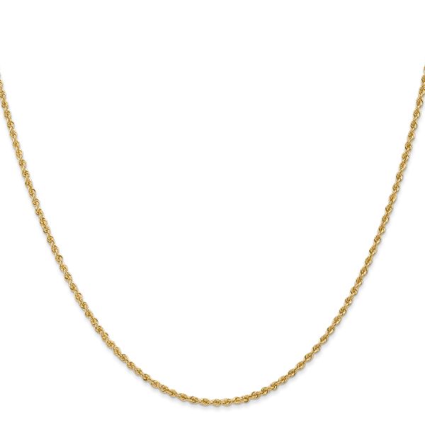 Leslie's 10k 1.6mm Solid Regular Rope Chain - Image 2