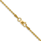 Leslie's 10k 1.6mm Solid Regular Rope Chain - Image 3