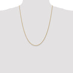 Leslie's 10k 1.6mm Solid Regular Rope Chain - Image 4