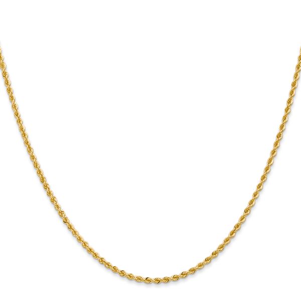 Leslie's 10k 2mm Solid Regular Rope Chain - Image 2