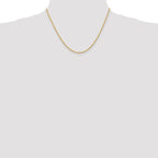 Leslie's 10k 2mm Solid Regular Rope Chain - Image 4