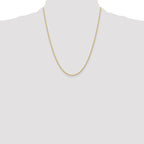 Leslie's 10k 2mm Solid Regular Rope Chain - Image 4