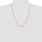 Leslie's 10k 2mm Solid Regular Rope Chain - Image 4