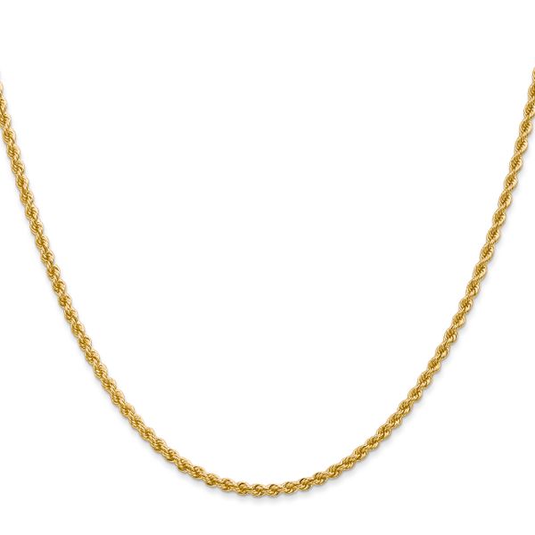 Leslie's 10k 2.25mm Solid Regular Rope Chain - Image 2
