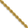 Leslie's 10k 2.25mm Solid Regular Rope Chain
