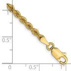Leslie's 10k 2.25mm Solid Regular Rope Chain - Image 2