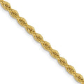 Leslie's 10k 2.5mm Solid Regular Rope Chain